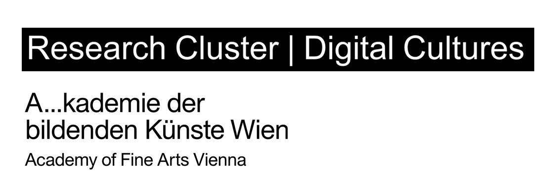 Logo Research Cluster | Digital Cultures